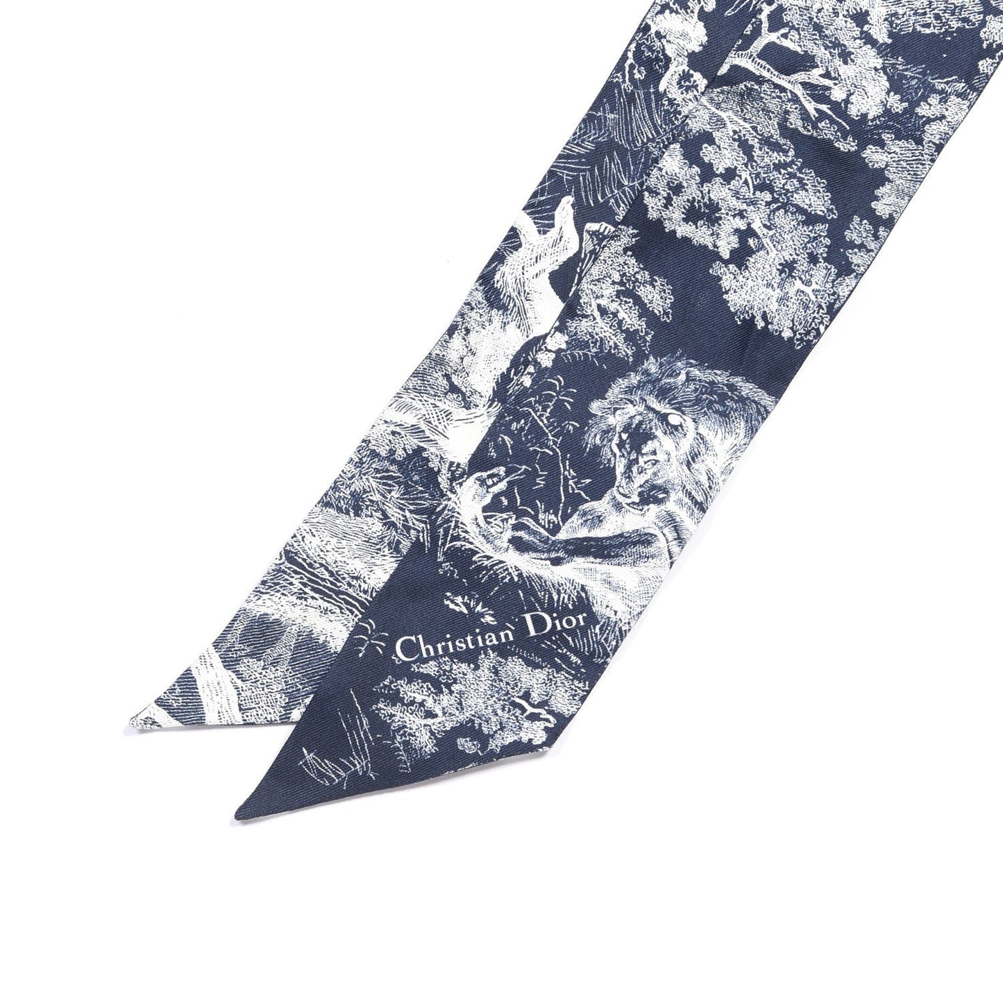 CHRISTIAN DIOR TOILE DE JOUY REVERSE CAPRI MITZAH SCARF