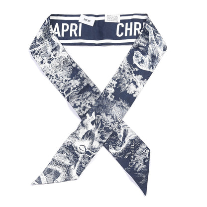 CHRISTIAN DIOR TOILE DE JOUY REVERSE CAPRI MITZAH SCARF