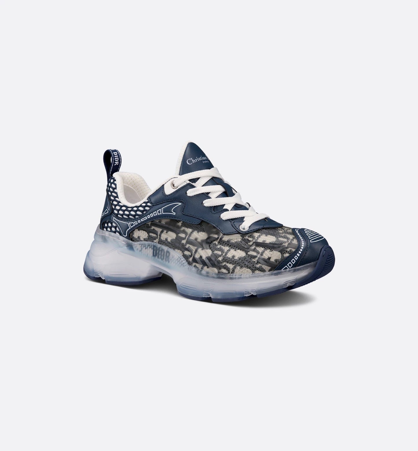 DIOR TECHNICAL FABRIC MESH OBLIQUE DIOR VIBE SNEAKERS
