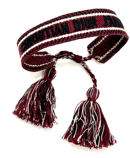 DIOR WOVEN J'ADIOR FRIENDSHIP BRACELET