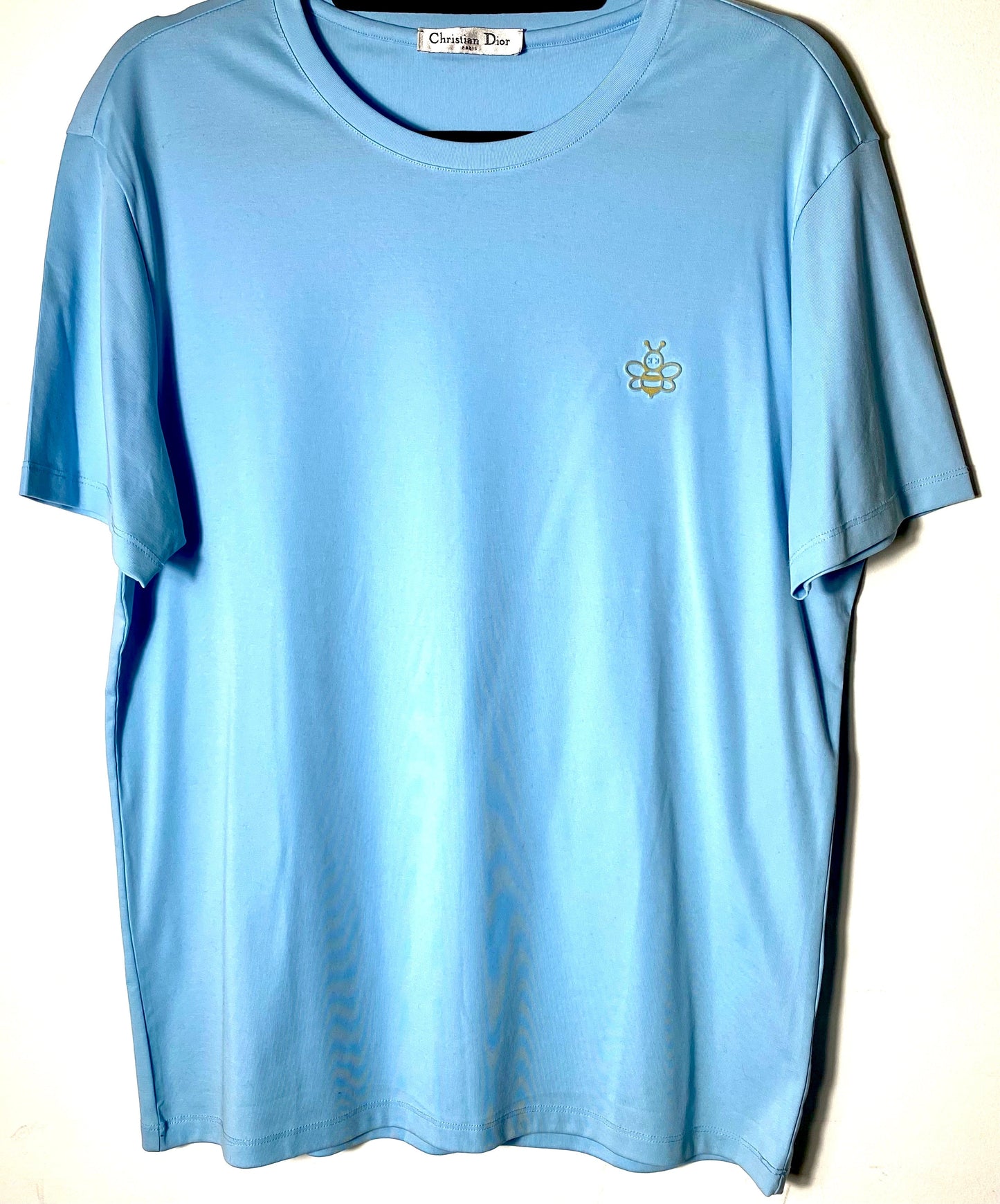 DIOR X KAWS BEE LOGO MEN'S SOLID T-SHIRT