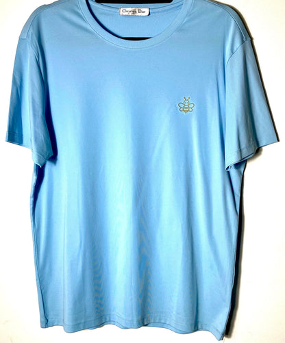 DIOR X KAWS BEE LOGO MEN'S SOLID T-SHIRT