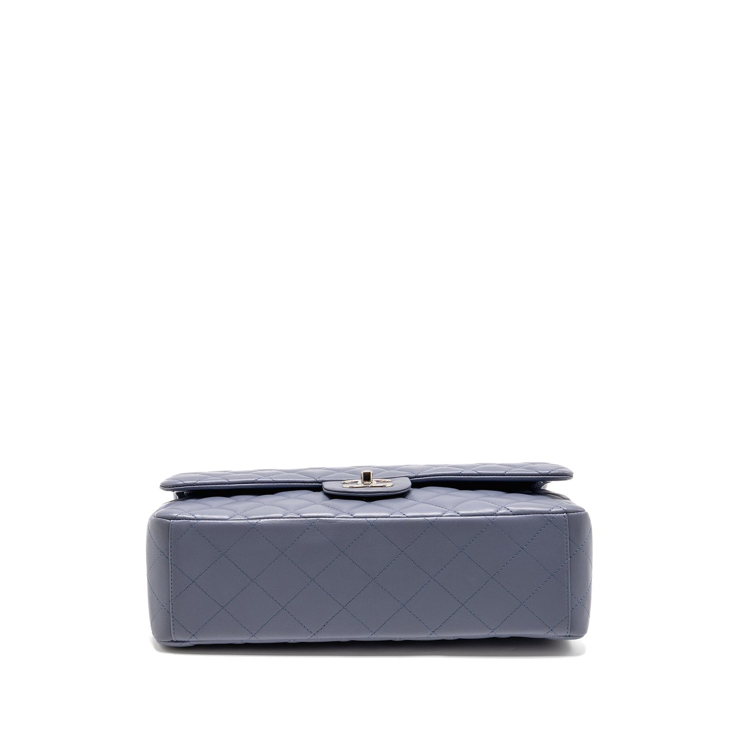 Chanel Maxi Classic Double Flap Bag Lambskin Light Purple SHW