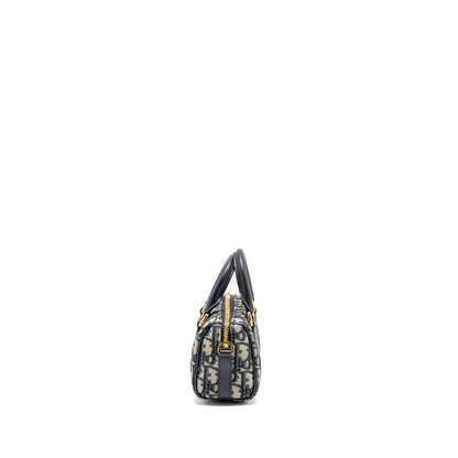 Dior Groove 17 Nano Purse Dior Oblique Jacquard Blue