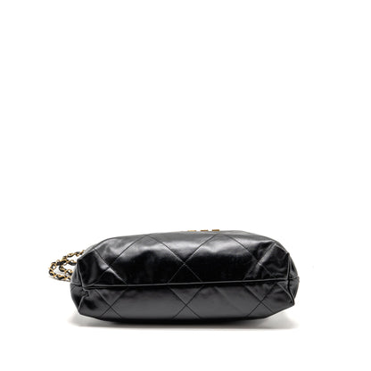 Chanel Small 22 Bag Shiny Calfskin Black GHW (microchip)