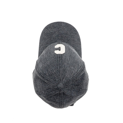 Celine size L initial baseball cap cotton grey
