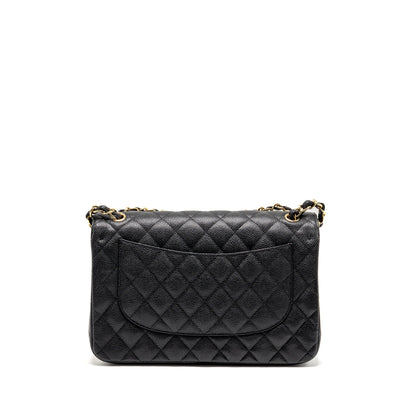 Chanel Jumbo Classic Double Flap Bag Caviar BLACK GHW