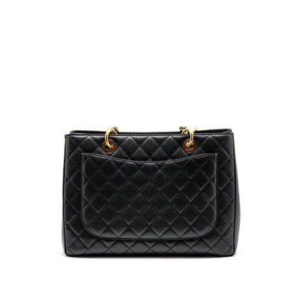 Chanel Grand Shopping Tote Bag caviar Black GHW