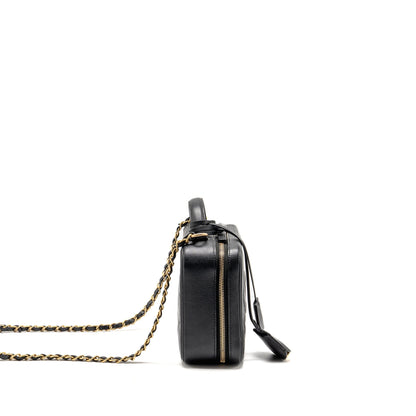 Chanel CC Filigree vanity caviar black GHW