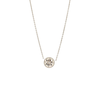 Dior Rose Des vents necklace white gold / diamond/ mother of pearl