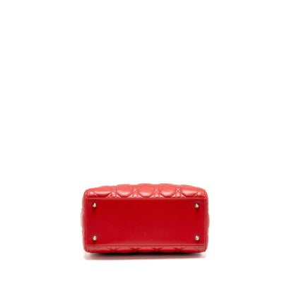 Dior Medium Lady Dior Lambskin Red