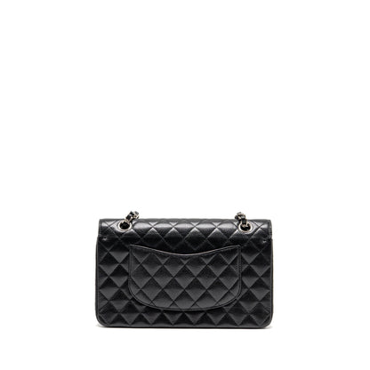 Chanel Medium Classic Double Flap Bag Caviar Black SHW