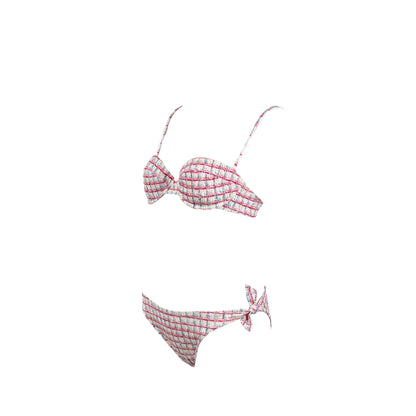 Chanel size 34 swimwear set Polyester/Elastane pink