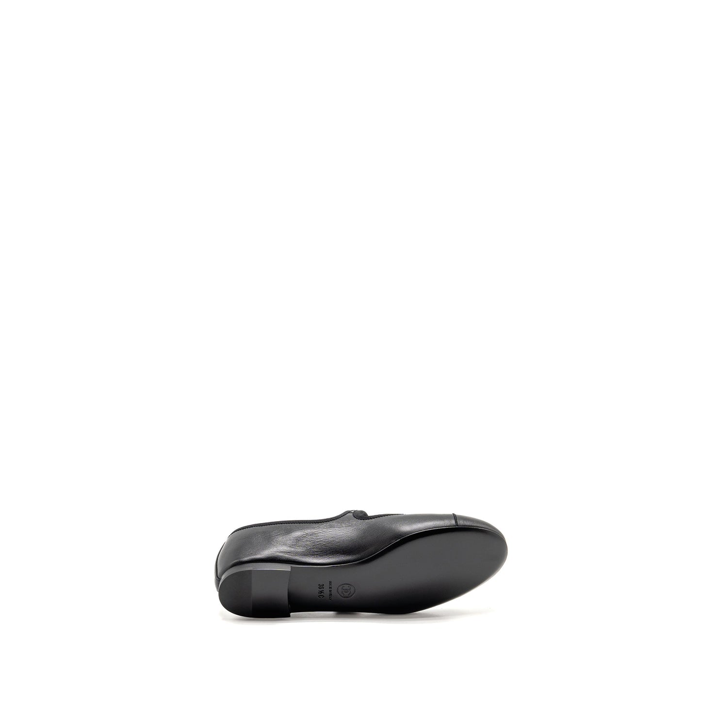 Chanel size 36.5 Mary Janeâs ballet lambskin black