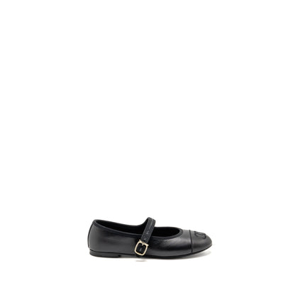 Chanel size 36.5 Mary Janeâs ballet lambskin black