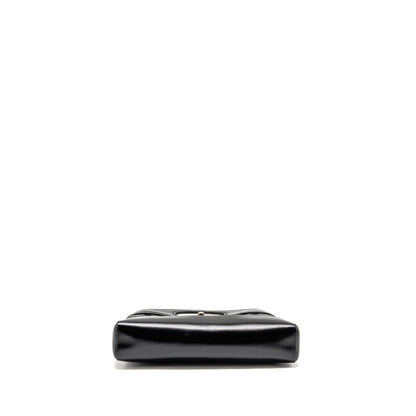 Chanel Mini 31 bag shiny lambskin black LGHW (microchip)