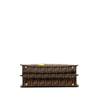 Fendi Peekaboo ISeeU Antonio Lopez Zucca coated canvas multicolour