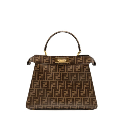 Fendi Peekaboo ISeeU Antonio Lopez Zucca coated canvas multicolour