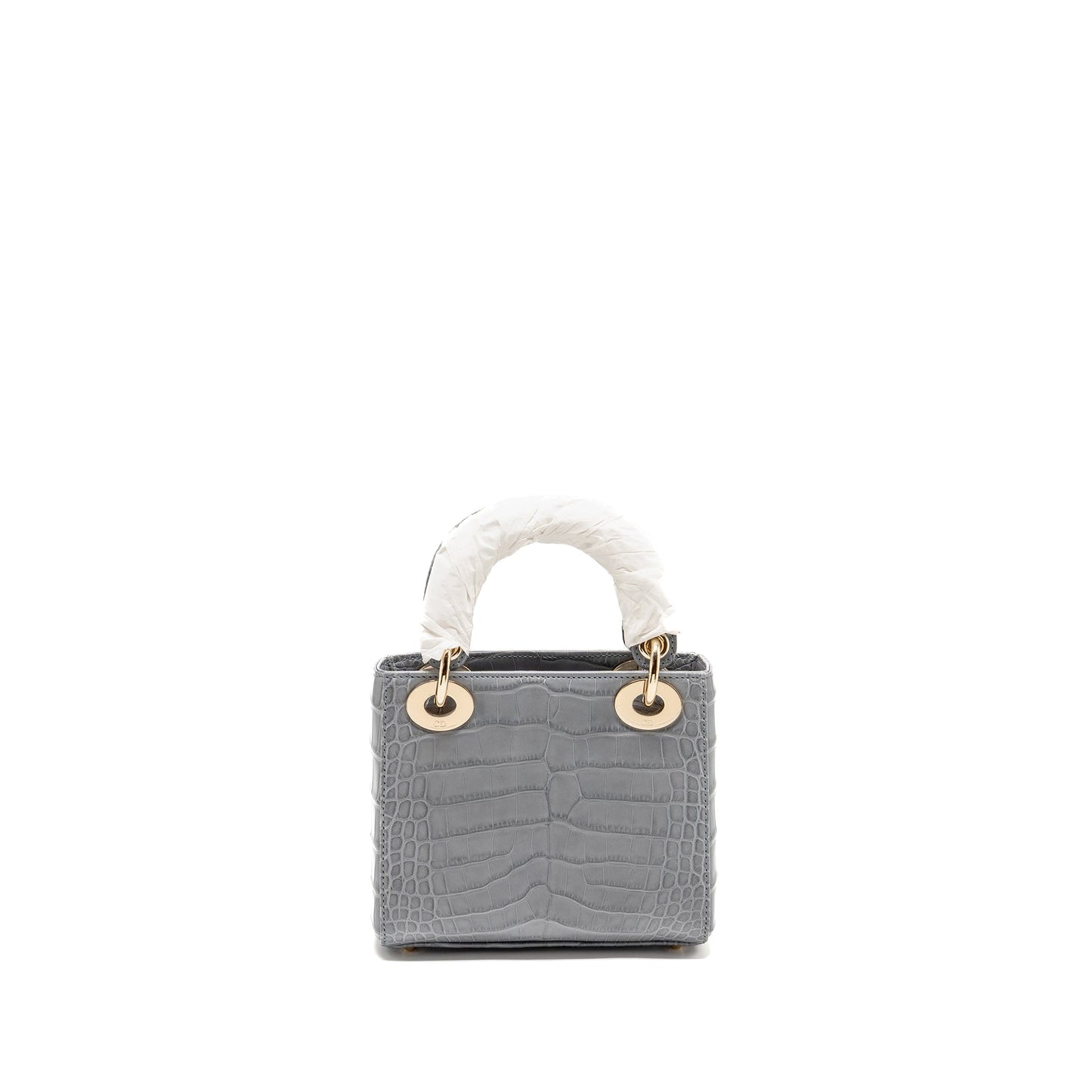 Dior Mini Lady Dior alligator mississippiensis grey
