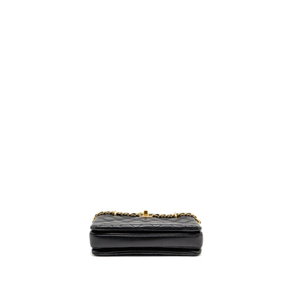 Chanel CC Camellia Small Shopping Bag Caviar Black GHW (Microchip)