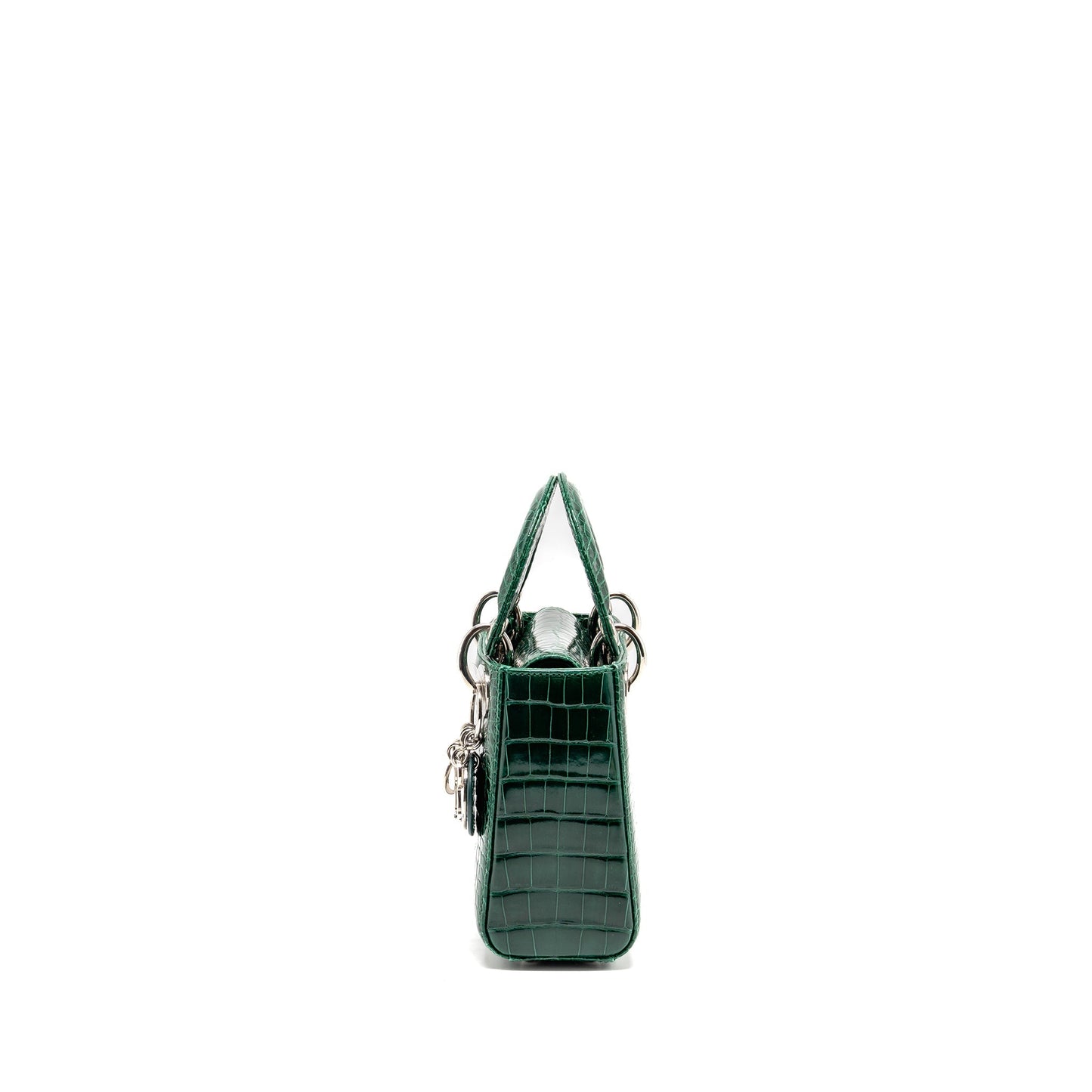 Dior Mini Lady Dior Crocodile Green