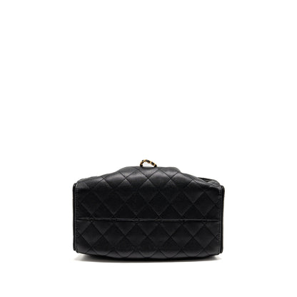 Chanel Small 25 Bag caviar black GHW (microchip)