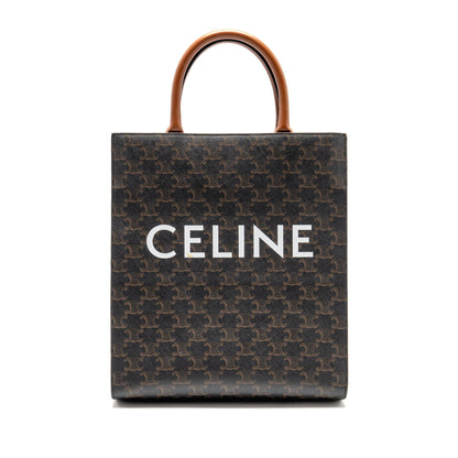 CELINE Vertical Cabas Triomphe Canvas