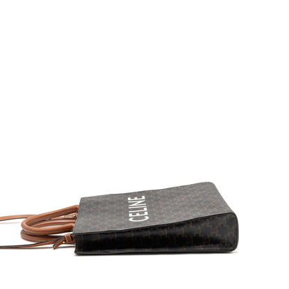 CELINE Vertical Cabas Triomphe Canvas