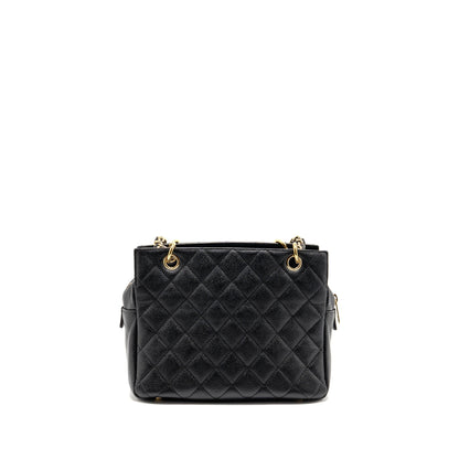 Chanel Petite Timeless Tote Caviar Black GHW