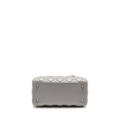 Dior Medium Lady Dior Lambskin Grey