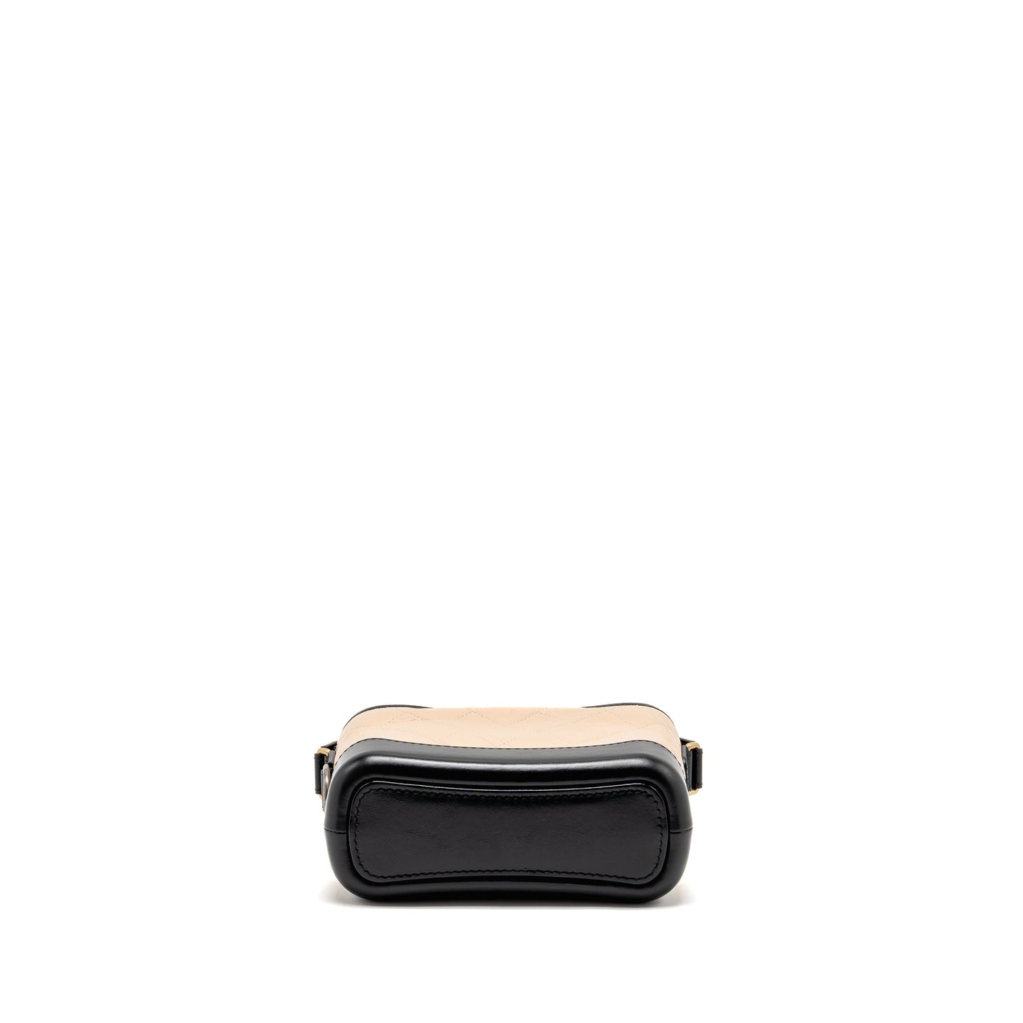 Chanel Small Gabrielle Hobo Bag Aged Calfskin Beige/Black Multicoloured Hardware