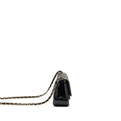 Chanel Mini Square Flap Bag Caviar Black LGHW
