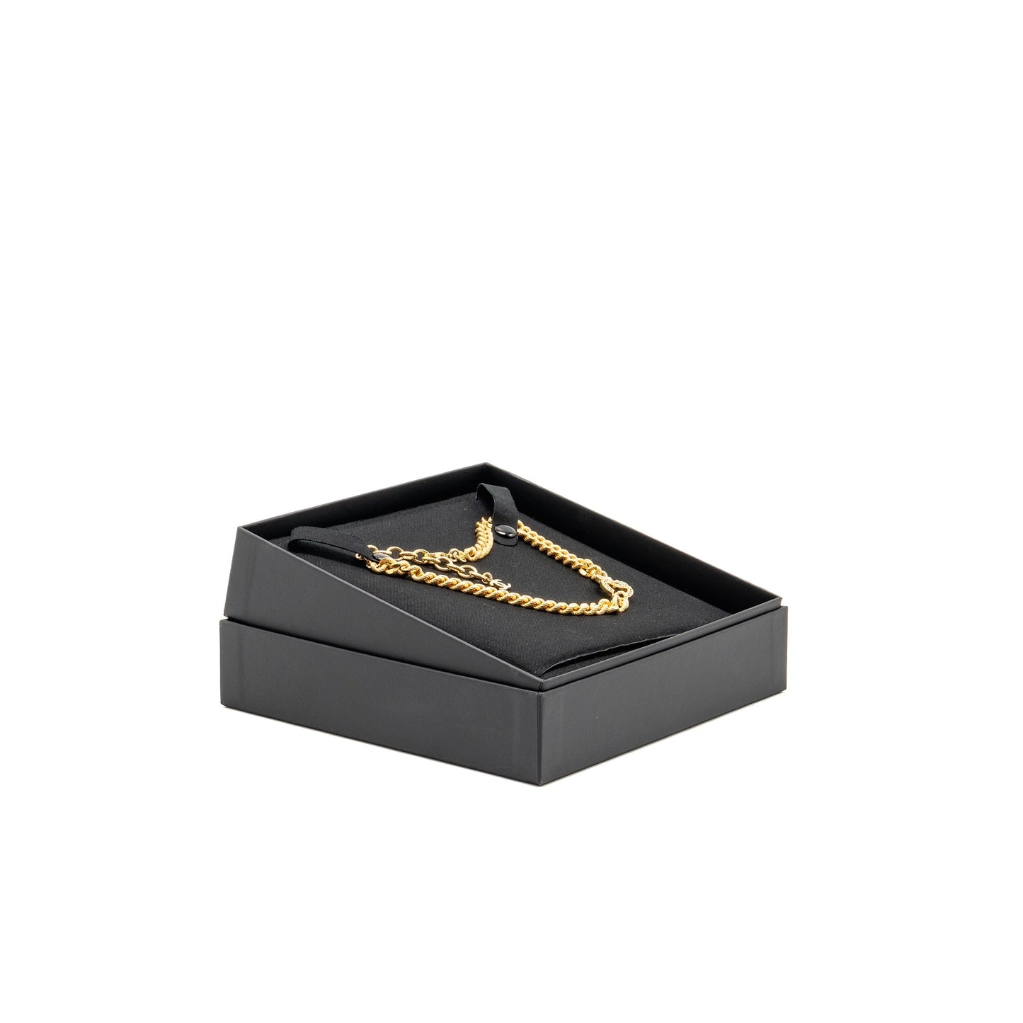 Chanel CC Chocker/Necklace Crystal Gold Tone