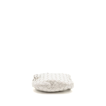 Bottega Veneta Mini Jodie leather white