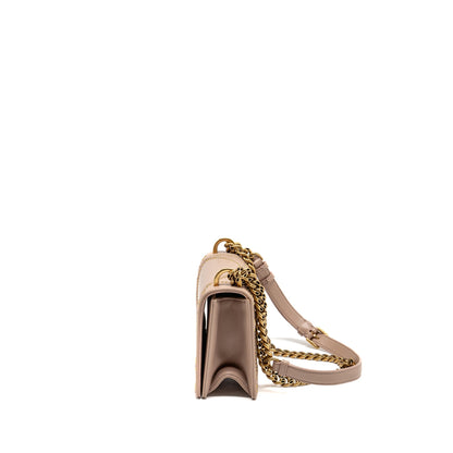 Dior Small Studded Diorama Dark Pink