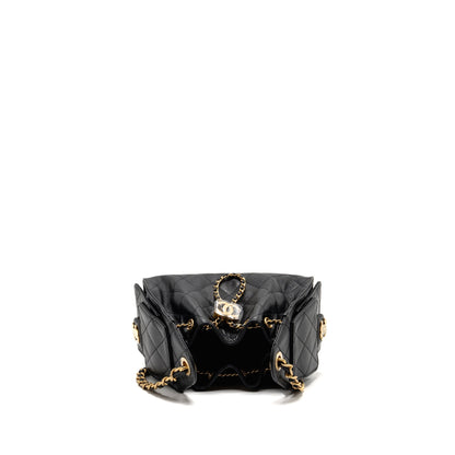 Chanel Mini 25 Bag Caviar Black GHW (Microchip)