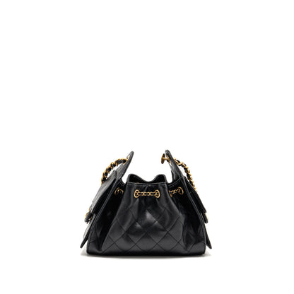 Chanel Mini 25 Bag Caviar Black GHW (Microchip)