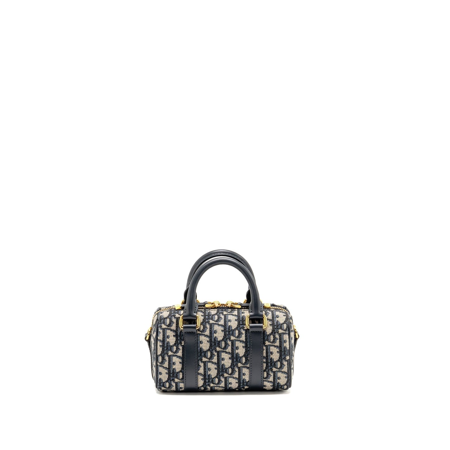 Dior Groove 17 Purse Nano Blue Oblique Canvas
