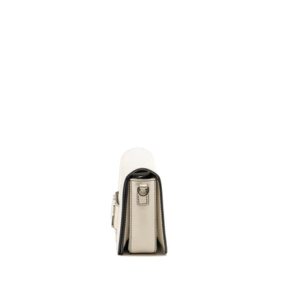 Dior Diorevolution Flap Purse Calfskin White