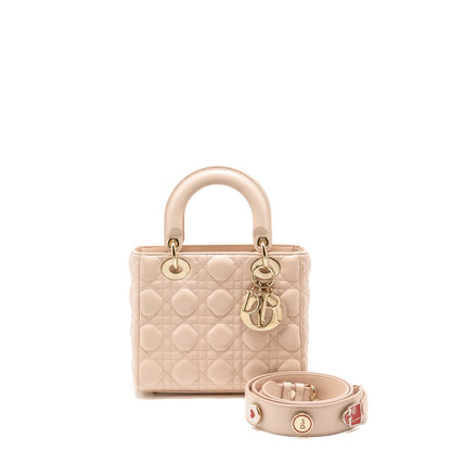 Dior My Small Lady Dior Lambskin Light Pink