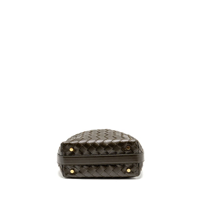 Bottega Veneta Wallace Purse Calfskin Kaki