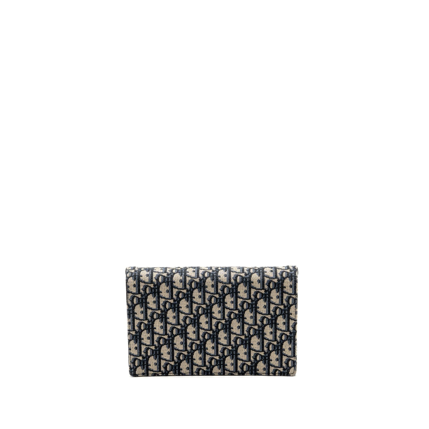 Saddle Pouch Dior Oblique Canvas Blue