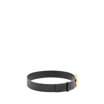Dior size 75 30 Montaigne belt leather black