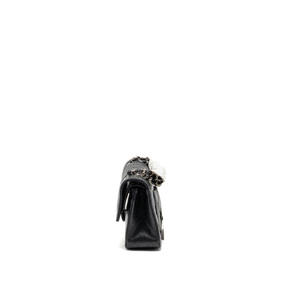 Chanel Small Classic Double Flap Bag Caviar Black SHW