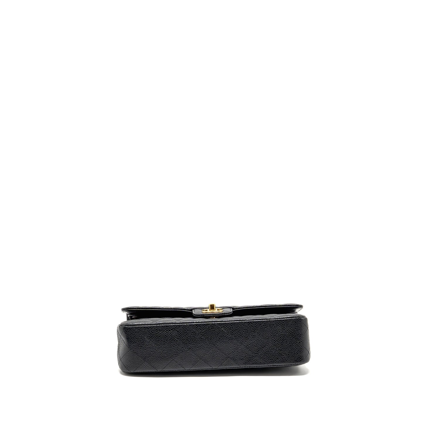 Chanel Medium Classic Double Flap Bag Caviar Black GHW