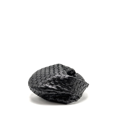 Bottega Veneta Small Jodie Intrecciato Leather Black