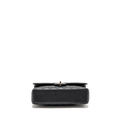 Chanel Medium Classic Double Flap Bag Caviar Black SHW