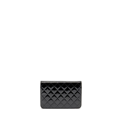 Chanel Wallet on Chain Patent Leather Black SHW