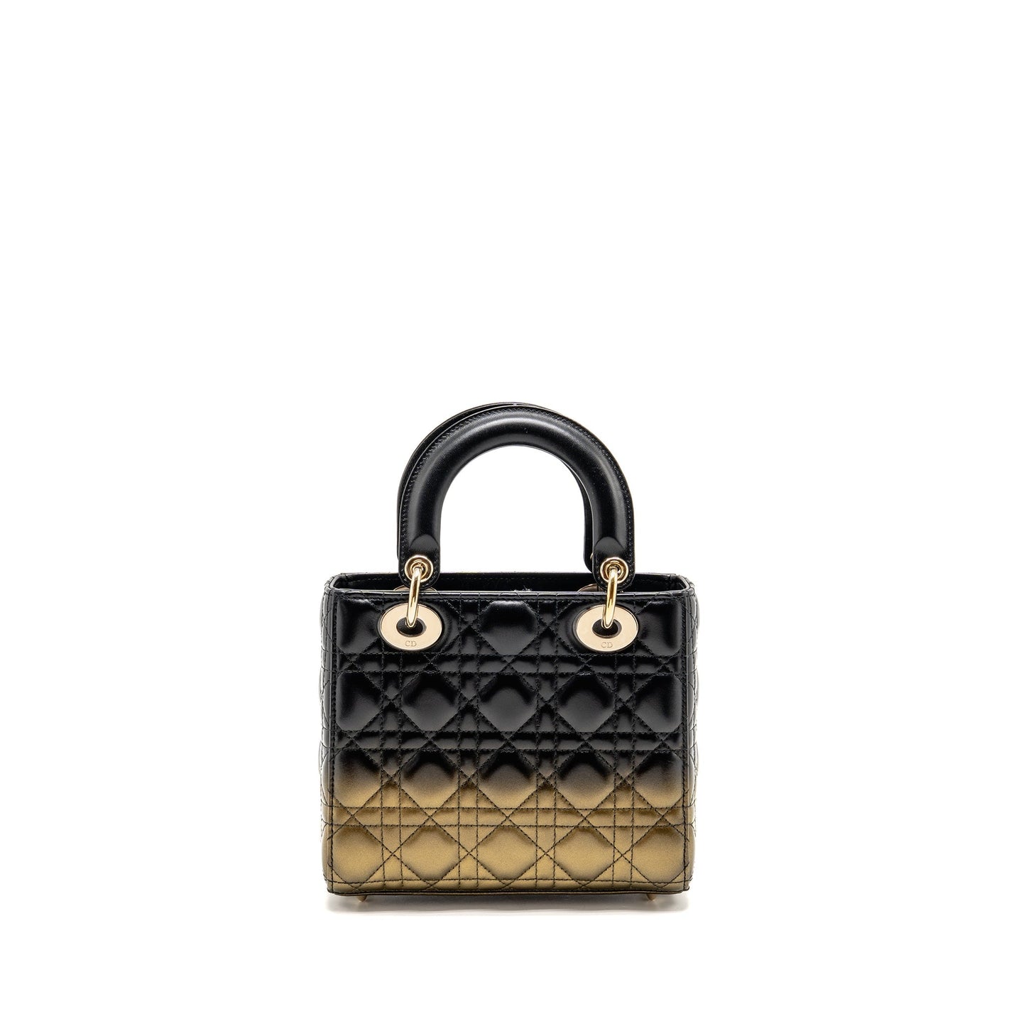 Dior Small Lady Dior Lambskin Black / Gold