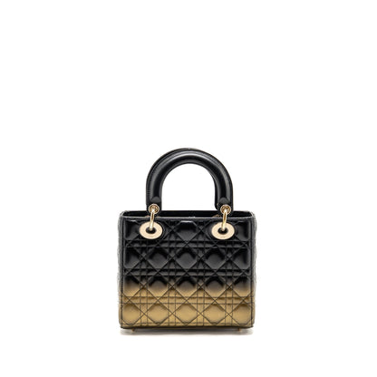 Dior Small Lady Dior Lambskin Black / Gold